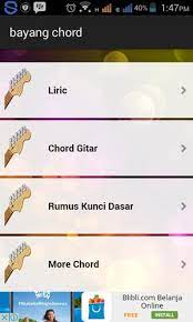 Memisahkan f g tapi hati. Bayang Khai Bahar Lirik Chord For Android Apk Download