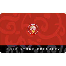 Gift card tracking & support. Cold Stone Creamery Gift Card