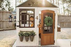 Garden View Outdoor Playhouse Play Houses Playhouse Outdoor Backyard Playhouse