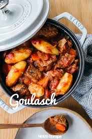 Le Goulasch Un Mijote De Saveurs En 2020 Plat Cuisine Mijote De Boeuf