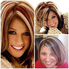 Kelly Clarkson Highlights Lowlights Curly Hair Tips Red Blonde Hair Pretty Hair Color