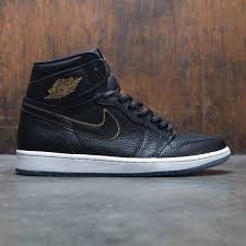 Air Jordan 1 Retro High Og Black And Gold Air Jordan 1 Retro High Og Men Black Metallic Gold Summit White Jordan 1 Retro High Air Jordans Black Metallic