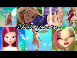 Winx Club: All 3D Transformation - YouTube