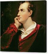 Portrait Of George Gordon Byron, 6th Baron Byron, 1813 Painting by Richard  Westall