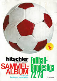 Der neue bundesliga ball ! Football Cartophilic Info Exchange Hitschler West Germany 30841 11 Fussball Bundesliga 1972 73 02 Album