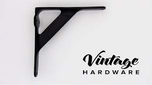 Miller wrought iron bracket provides an alternative to wood brackets and corbels. Matt Black Iron Shelf Bracket