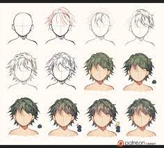 Done In Paint Tool Sai You Can Do That In Adobe Photoshop Too But For Glowing Use Layer With Vivid L Hair Sketch Digital Painting Tutorials Painting Tutorial