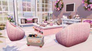 Pin By Brittani Mcmanus On Sims 4 Sims 4 Cc Furniture Living Rooms Sims 4 House Design Sims 4 Bedroom
