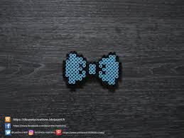 Mini Nœud Papillon Perles Hama Mini Bowtie Perler Beads Perles A Tisser Perle Perles Hama