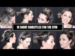 8:21 free salon education recommended for you. Hit The Gym With These Cute Workout Hairstyles For Short Hair Well Good