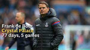 Crystal palace football club is on facebook. Frank De Boer Crystal Palace Sack Manager After Five Games In Charge Bbc Sport