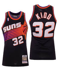 The latest tweets from jason kidd (@realjasonkidd). Mitchell Ness Synthetic Jason Kidd Phoenix Suns Authentic Jersey In Black For Men Lyst