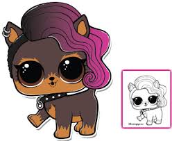 Surprise pets include puppies, kittens, bunnies and even skunks, ponies and owls. Download 28 Collection Of Lol Puppy Coloring Pages Lol Pets Ruff Rocker Png Image With No Background Pngkey Com
