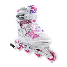 Roces Moody 4 0 Kids Inline Skates Girls White Pink