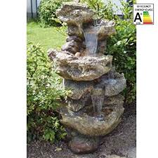 Ubbink Fontaine De Jardin Norfolk Rochers Avec Cascade Et Eclairage Led Avec Images Fontaine De Jardin Jardins Sculpture Jardin