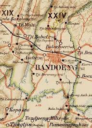 Peta Bandung Tempo Dulu 1893 Sejarah Belanda Indonesia