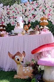 Gorgeous Bambi 1st Birthday Party Pretty My Party Party Ideas