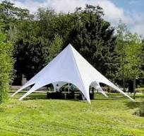 Tente étoile 1 mât diamètre 10m (Blanc) - REF TEV21010S | France Barnums