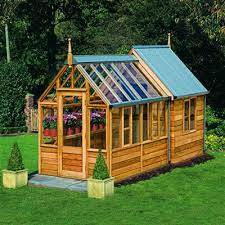 There are plenty of options to customise your greenhouse shed, including number of doors and partitions. Rosemoore Combi Greenhouse Shed