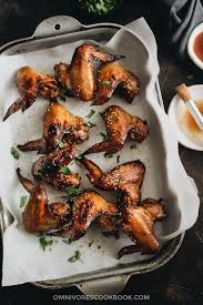 honey soy oven baked en wings 蜂