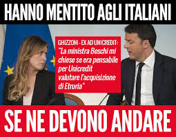 Le azioni legali sono iniziate, le richieste di costituzione di parte civile inoltrate e i rimborsi stabiliti. Oggi Etruria Ieri Mps Le Banche Sono Il Vizietto Del Pd Il Blog Delle Stelle