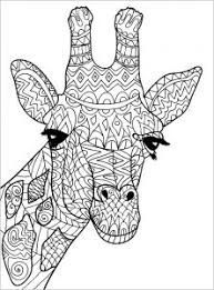 The interesting coloration of these animals allows kids to have a lot of fun attempting to produce the realistic colors on paper. Giraffes Coloring Pages For Adults