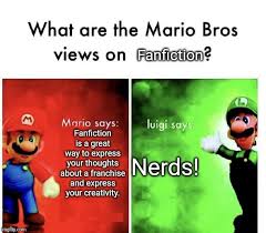 What Are The Mario Bros Views On Really Funny Memes Mario Memes Stupid Memes