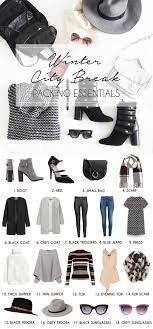 Winter City Break Packing Essentials Fashion Blogger Post On How To Pack For A Winter Getaway With City Break Outfit Winter Travel Wardrobe Paris Outfit Ideas