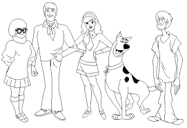 Daphne coloring sheet actitivies coloring kids scoobydoo. Daphne Blake Coloring Pages Shefalitayal