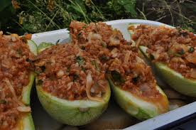 Stuffed Marrows Qarabaghli Mimli Bil Kapuljat A Maltese Mouthful Recipe Stuffed Marrow Maltese Recipes Maltese Recipes Malta