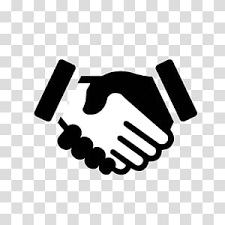 Black And White Hand Logo Computer Icons Handshake Symbol Shake Hands Transparent Background Png Clipart Hand Logo Transparent Background Computer Icon
