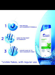 Buy Head & Shoulders Anti-Dandruff Shampoo Cool Menthol, 340 ml Online |  Cossouq