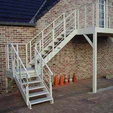 Will you need 4 by 4 posts, 6 by 6 posts or will you need any posts at all? Aluminium Staircase For Exterior Or Interior Use Jomy