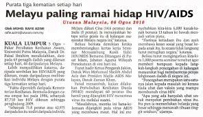 Tiada penawar untuk aids dan jangka hayat pesakit yang mempunyai aids adalah tiga tahun. Home