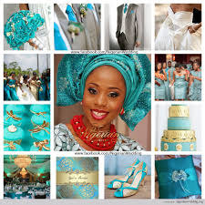 Nigerian Wedding Teal And Gold Wedding Color Scheme Teal Wedding Colors Blue Wedding Colour Theme Pink Wedding Color Scheme