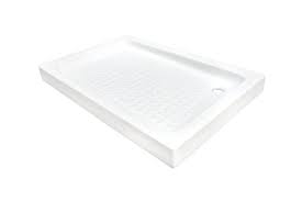 Receveur De Douche Standard Gres Blanc L 120 X L 80 Cm Nerea Leroy Merlin