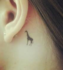 Full black giraffe tattoo art. Giraffe Tattoo