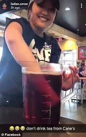 What ages is the largest portion of cambodia's population? Raising Cane S Employee Caught On Video Stirring Iced Tea With Her Hand Daily Mail Online