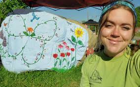 Community garden grows with mural