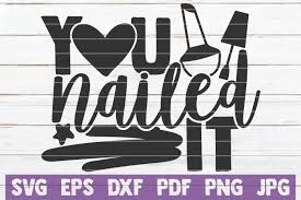 Download You Nailed It Graphic By Mintymarshmallows Creative Fabrica PSD Mockup Templates