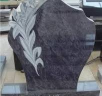 Orion Blue Granite Headstone