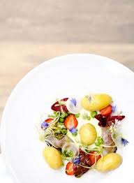 Pomme De Terre De Noirmoutier En Salade Maquereau Et Yaourt Menthole Recette Recette Maquereau Et Recette Pomme