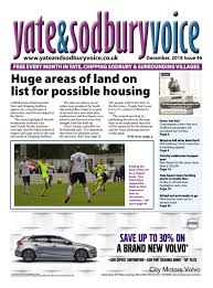 Yate Sodbury Voice December 2018 By Richard Drew At Yate And Sodbury Voice Issuu