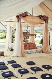 From restoration to trompe l'oeil to murals. Coastal Maine Indian Wedding Wedding Cushion Aisle Decor Indian Wedding