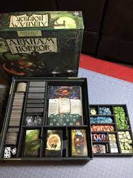 Arkham Horror Boardgame Foam Custom Insert Board Games Board Game Storage Game Design