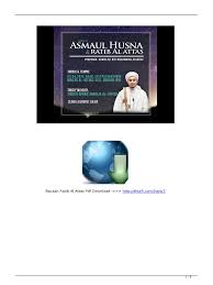 Ihsan daripada unit kurikulum jpi negara brunei darussalam. Bacaan Ratib Al Attas Pdf Download Pdf Computer File Computing