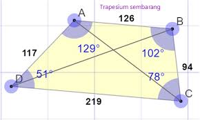 Karena pada dasarnya, soal terkait kesebnagunan pada trapesium dapat diselesaikan melalui persamaan kesebangunan pada dua bangun. Rumus Trapesium Mencari Luas Keliling Dan Diagonal