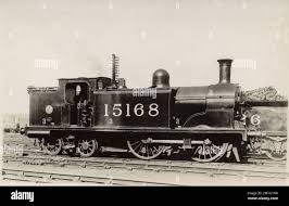 Caledonian Railway 439 Class 0-4-4T No. 448 as LMS 15168 Stock Photo - Alamy