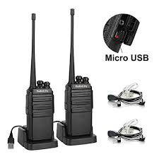 Radioddity Ga 2s Long Range Walkie Talkies Uhf Two Way Ra Https Www Amazon Com Dp B07dkhczqr Ref Cm Sw R Pi Dp U X Walkie Talkie Micro Usb Desktop Charger