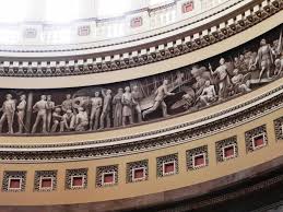 Brumidi was commissioned to paint the ceiling decoration in the rotunda of the united states capitol, and presented this study to gain approval to begin the monumental work. Journey To The Capital Arlington Wwii Memorial The Capitol And Various Randoms United States Capitol Capitol Building Us Capitol